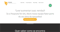 Desktop Screenshot of foxid.com.br